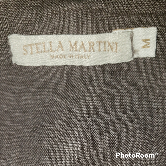 Stella Martin 100% Linen Made In Italy Dress Size M - Picture 2 of 6